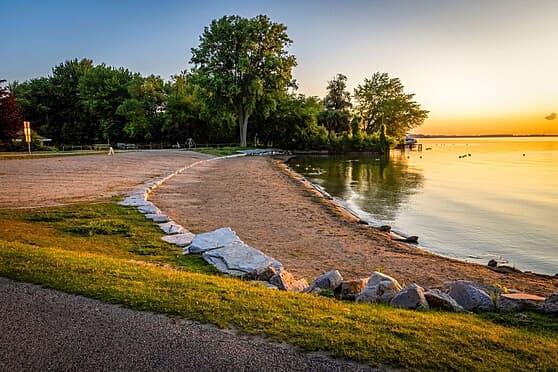 St. Clair Shores beach